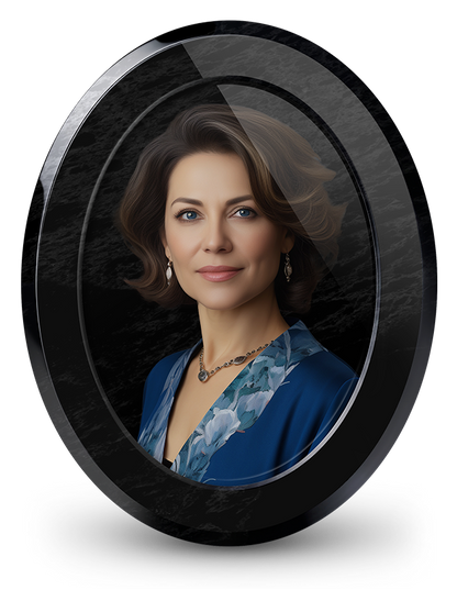 PHOTOSTONE OVAL